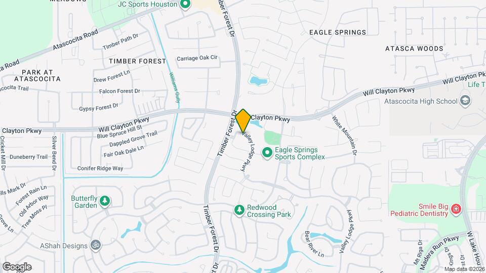 12218 Valley Lodge Pkwy Map and Location Details