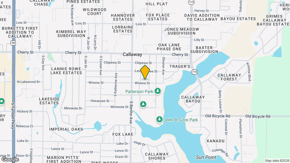 6909 Winona St Map and Location Details