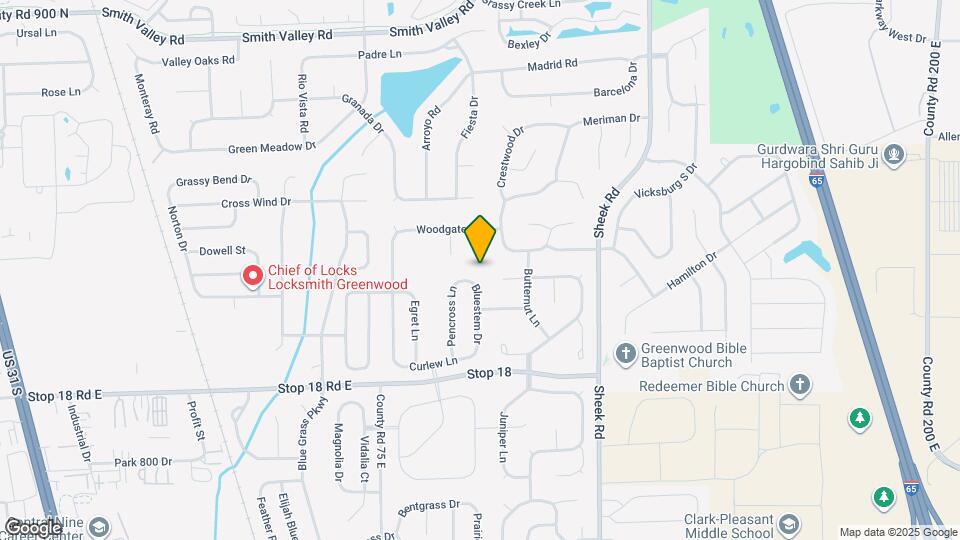 1373 Bluestem Dr Mapa y Detalles de la Ubicación