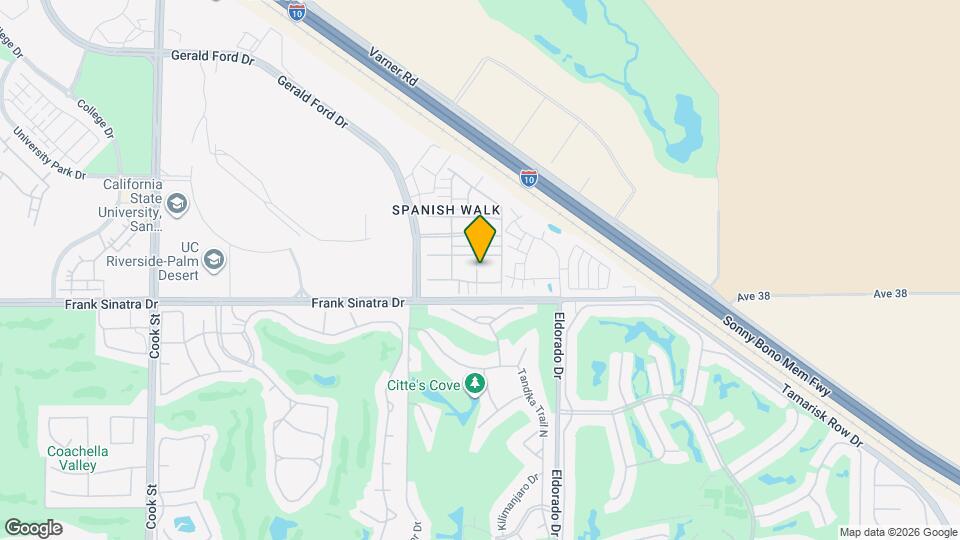 570 Calle Vibrante Map and Location Details