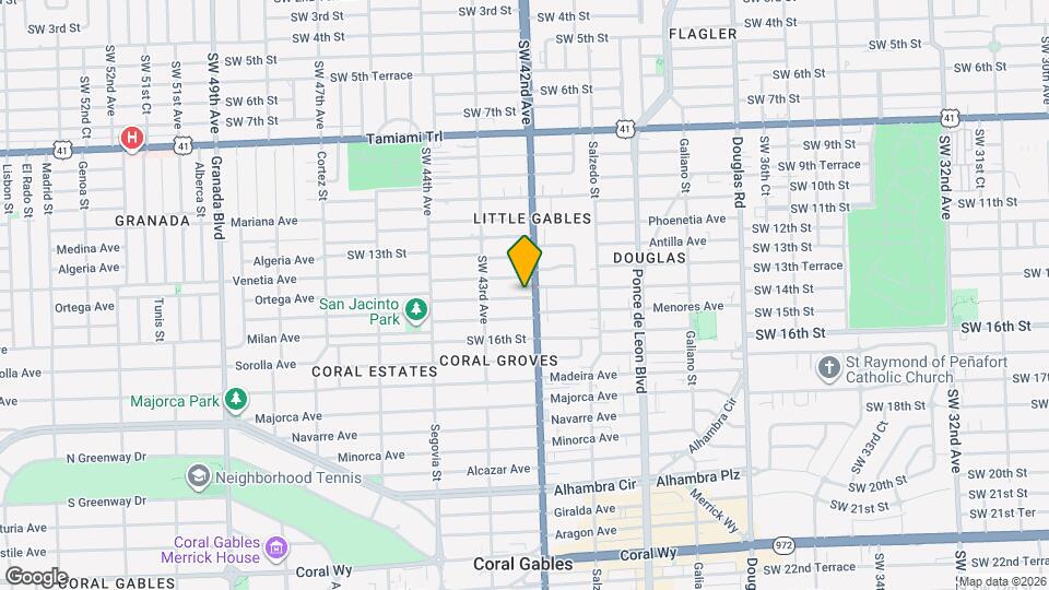 4203 SW 15th St Map and Location Details