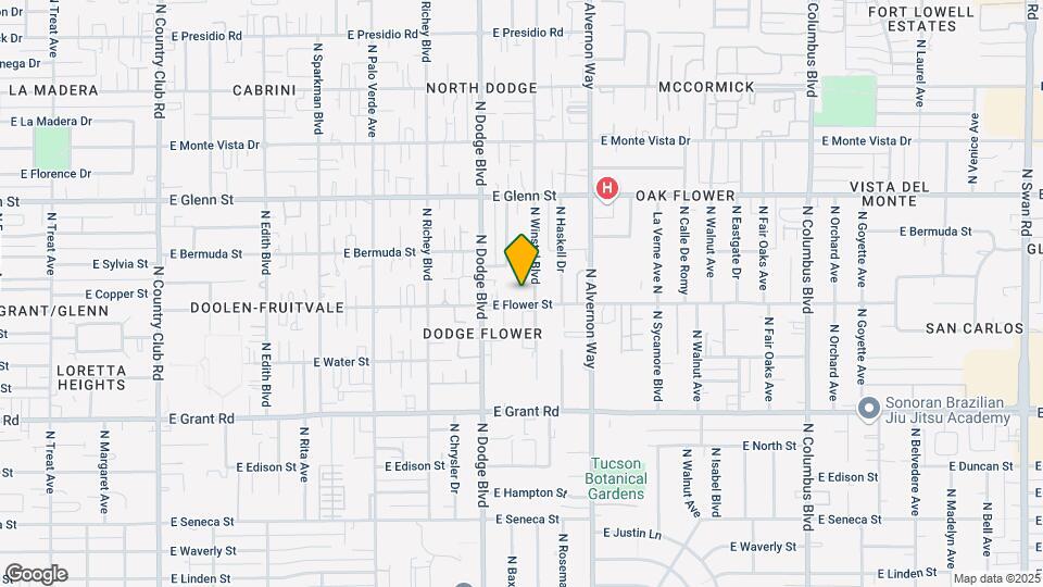 2611 N Winstel Blvd Mapa y Detalles de la Ubicación