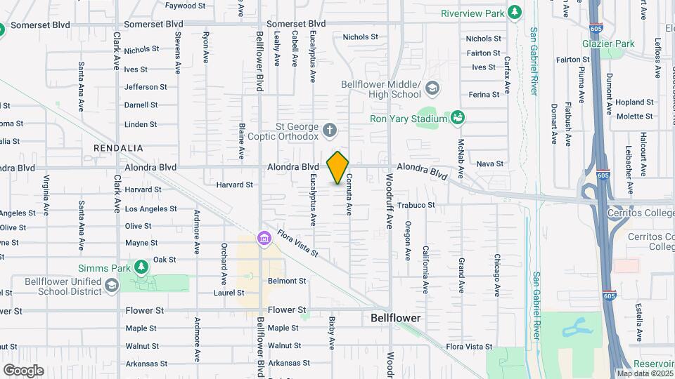 16109 Cornuta Ave Map and Location Details