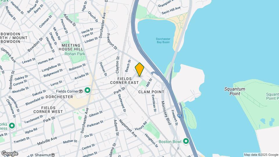 9 Everett St, Unit 4 Map and Location Details