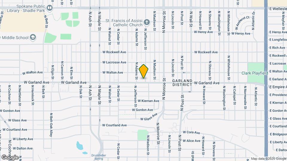 3903 N Jefferson St Map and Location Details