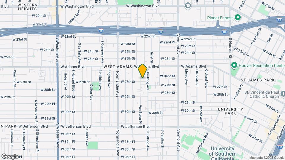 2656 Van Buren Pl Map and Location Details