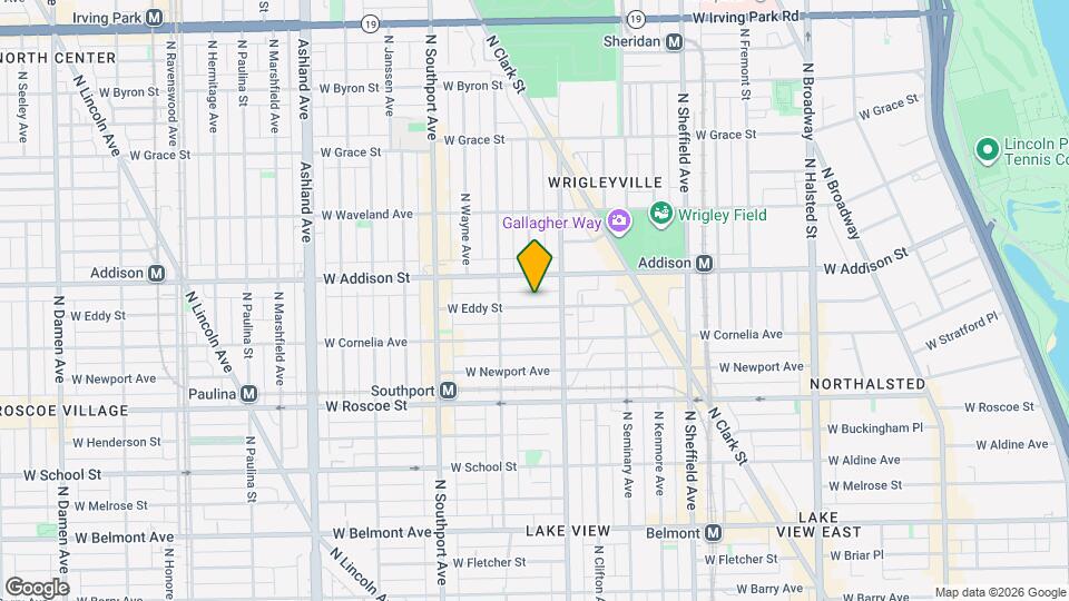 1224 W Eddy St Map and Location Details