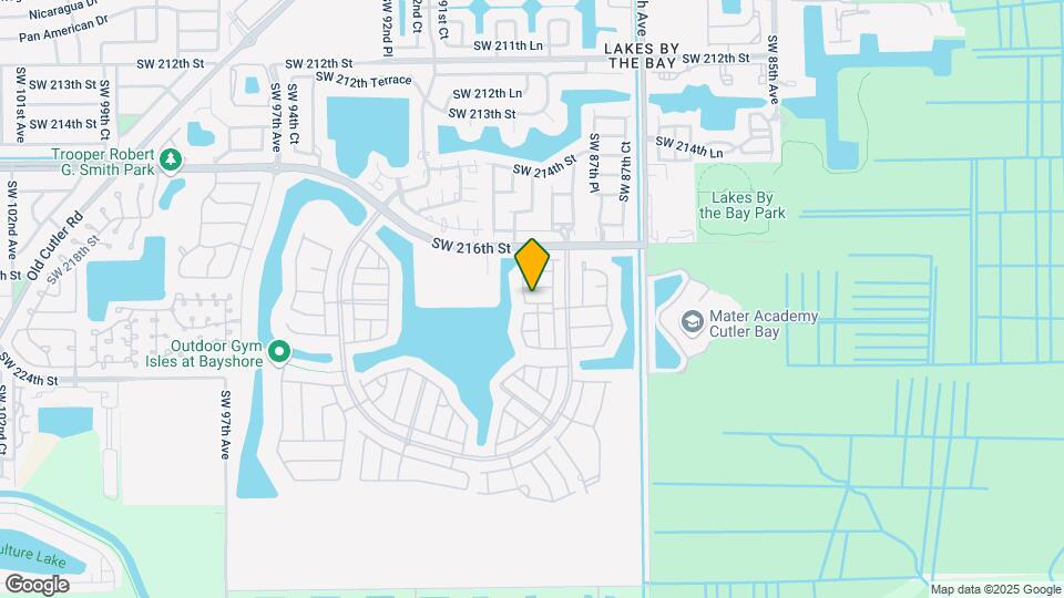 8923 SW 221st Ter Mapa y Detalles de la Ubicación