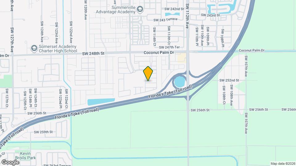 11464 SW 252nd Ter Map and Location Details