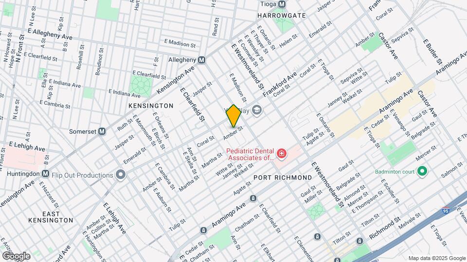 3150 Amber St Map and Location Details