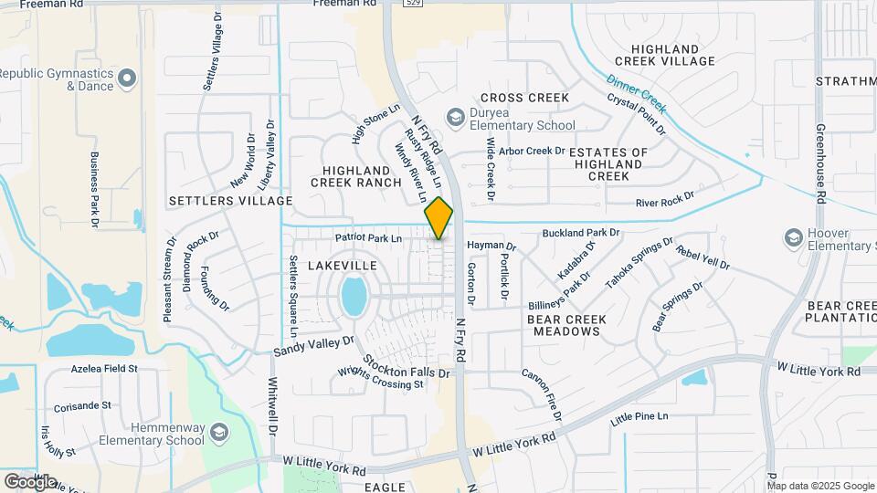 20523 Patriot Park Ln Map and Location Details