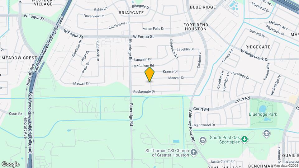 16014 Logan Rock Rd, Unit 431 Map and Location Details