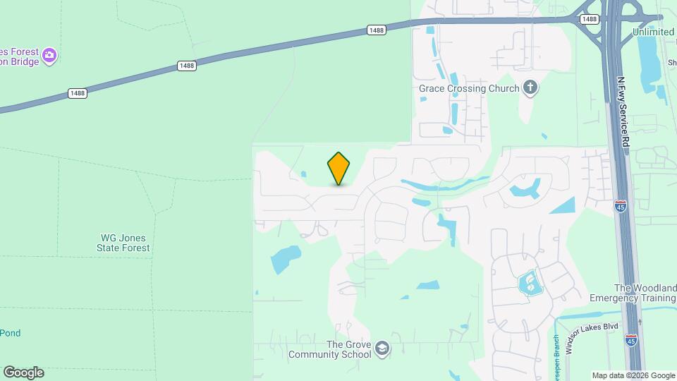 2165 Woodland Pine Dr Map and Location Details