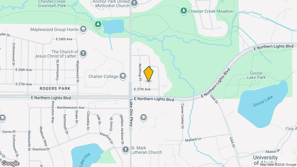 2666 Porter Pl Mapa y Detalles de la Ubicación