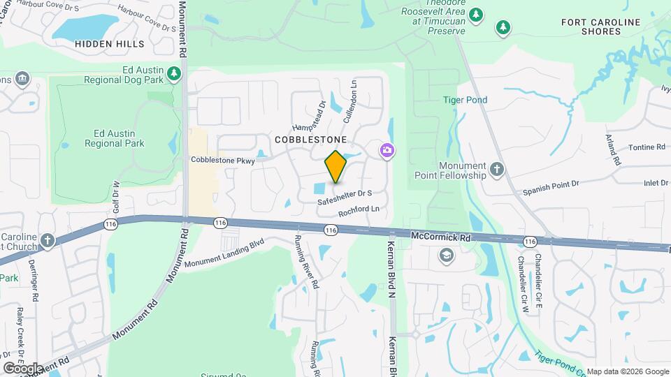 2631 Moorsfield Ln Mapa y Detalles de la Ubicación