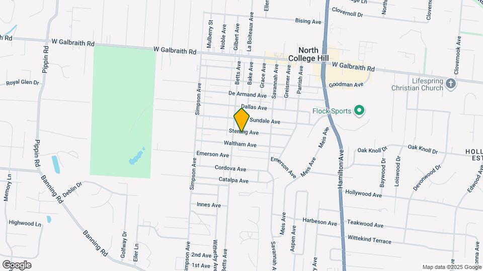 1833 Sterling Ave Mapa y Detalles de la Ubicación