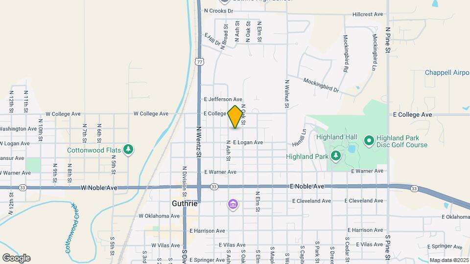 413.5 E Washington Ave Map and Location Details