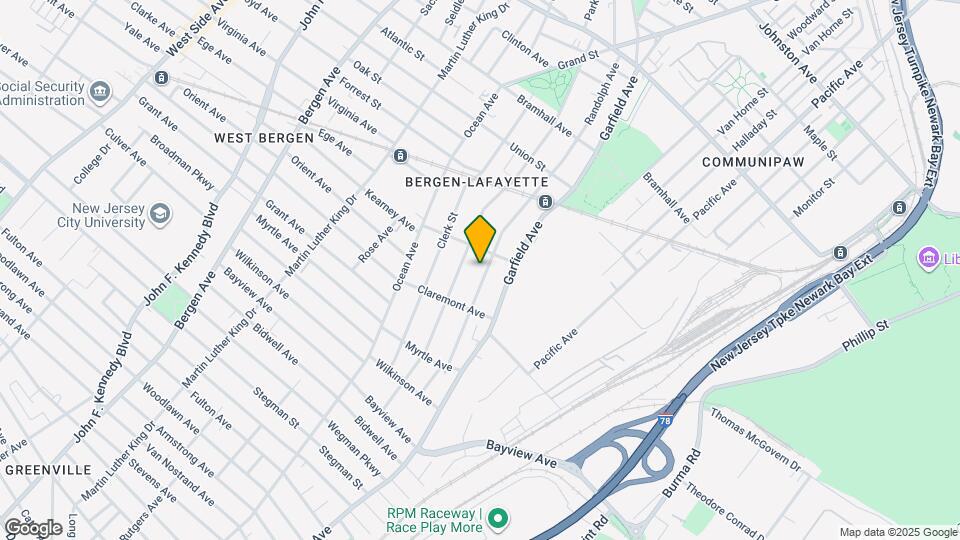 127 Randolph Ave, Unit Unit 2 Map and Location Details