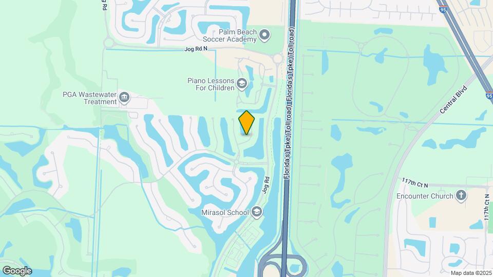 109 Andalusia Way Map and Location Details