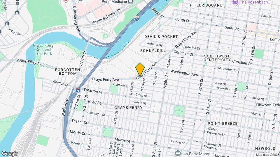 2721 Federal St Map and Location Details