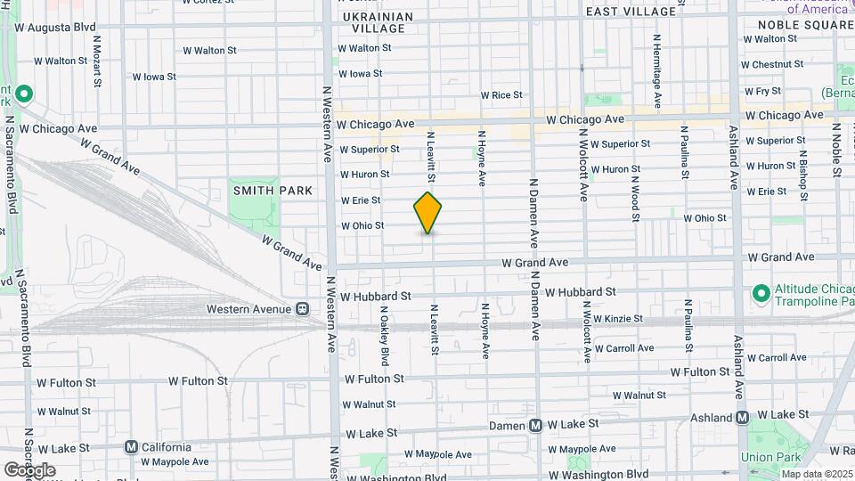 2202-2204 W Race Ave Map and Location Details