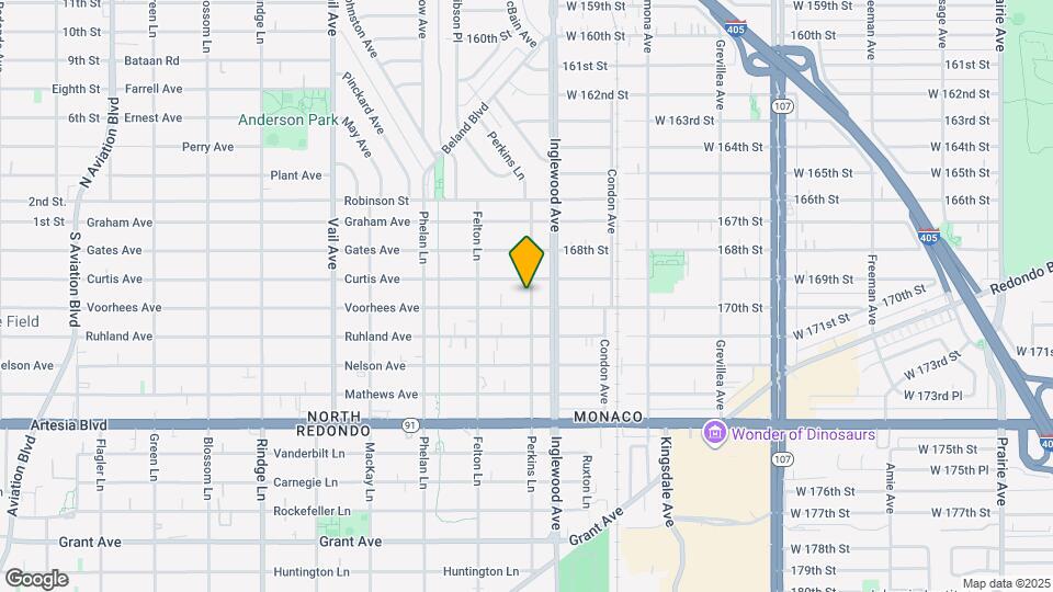 2405 Perkins Ln Map and Location Details