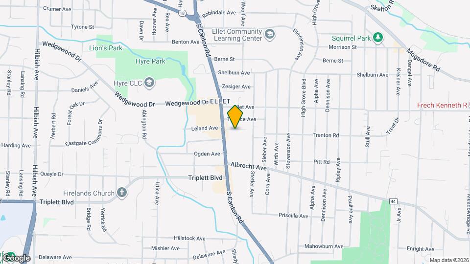 2612 Leland Ave Map and Location Details