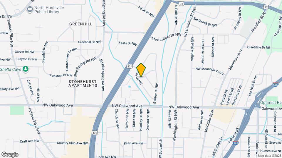 732 W Arbor Dr NW Map and Location Details