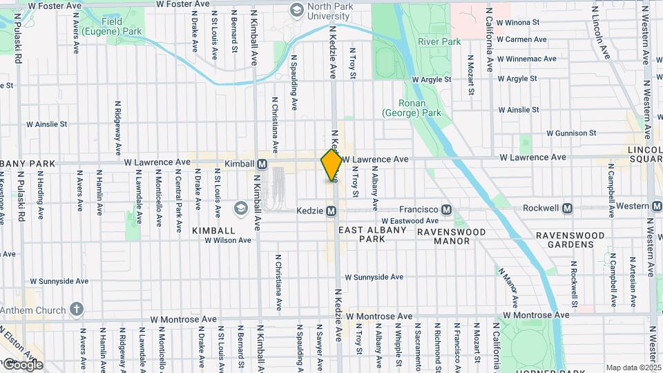 4716 N Kedzie Ave Mapa y Detalles de la Ubicación