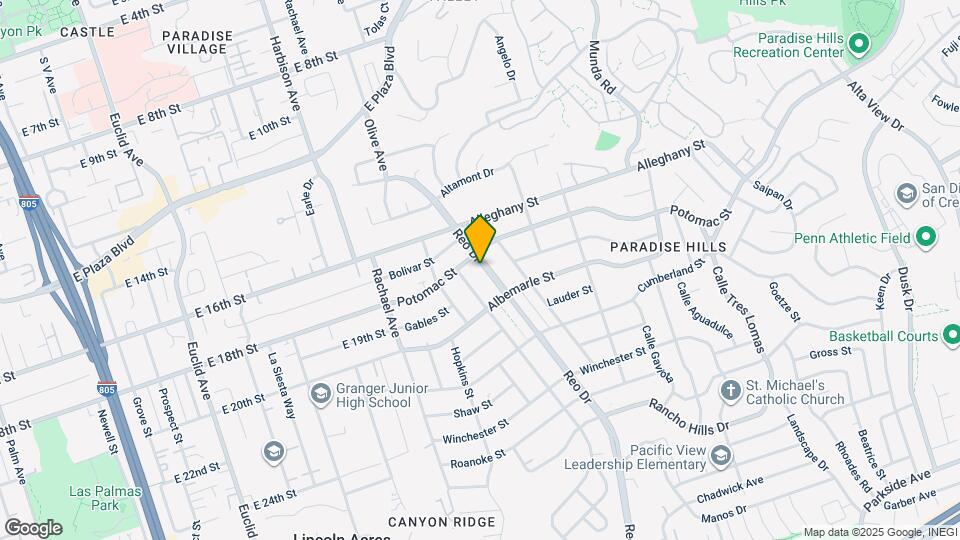 2220-2222 Reo Dr Map and Location Details