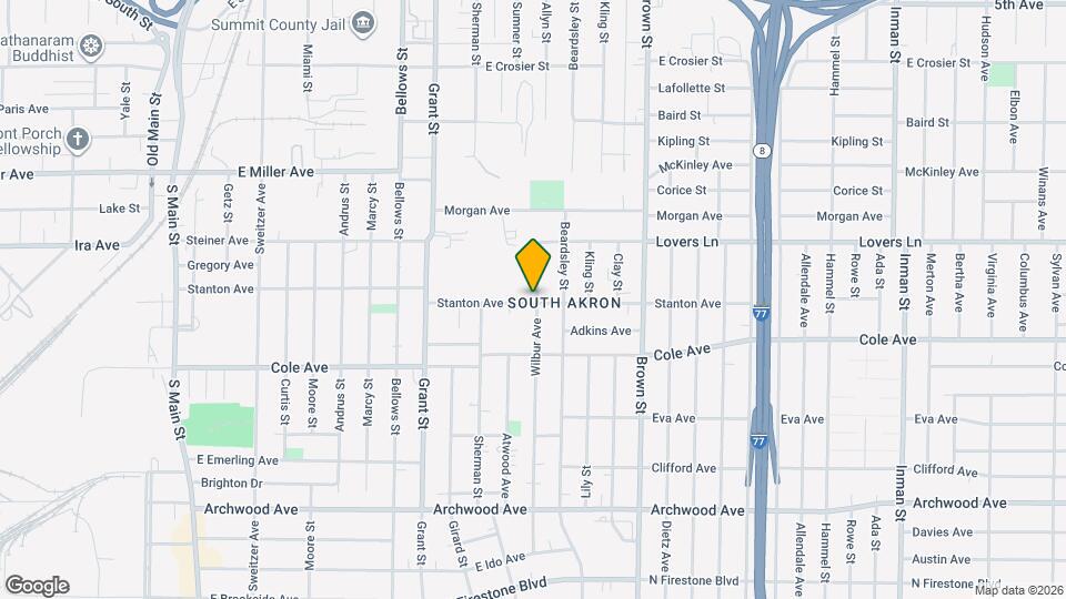 405 Stanton Ave Map and Location Details