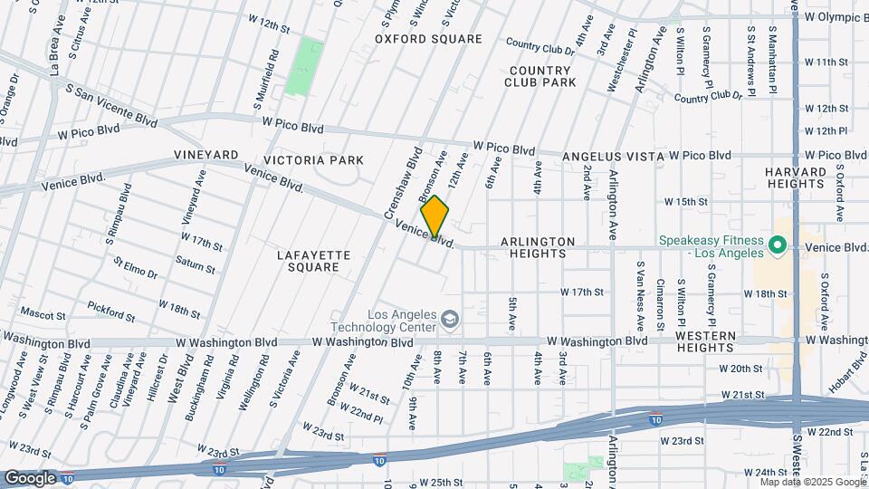 4070 Venice Blvd Map and Location Details