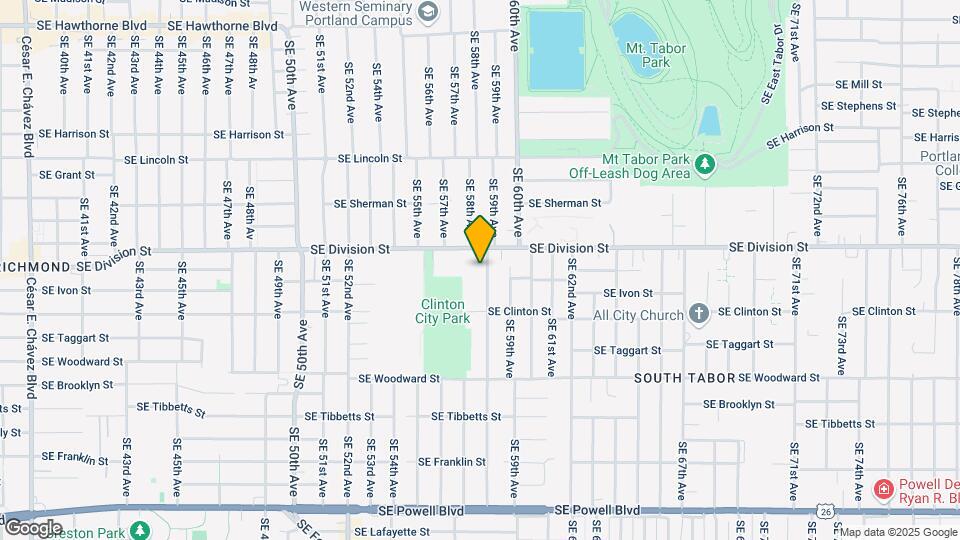 2511 SE 58th Ave Map and Location Details