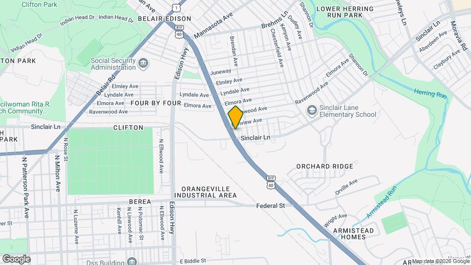 4104 Erdman Ave Map and Location Details