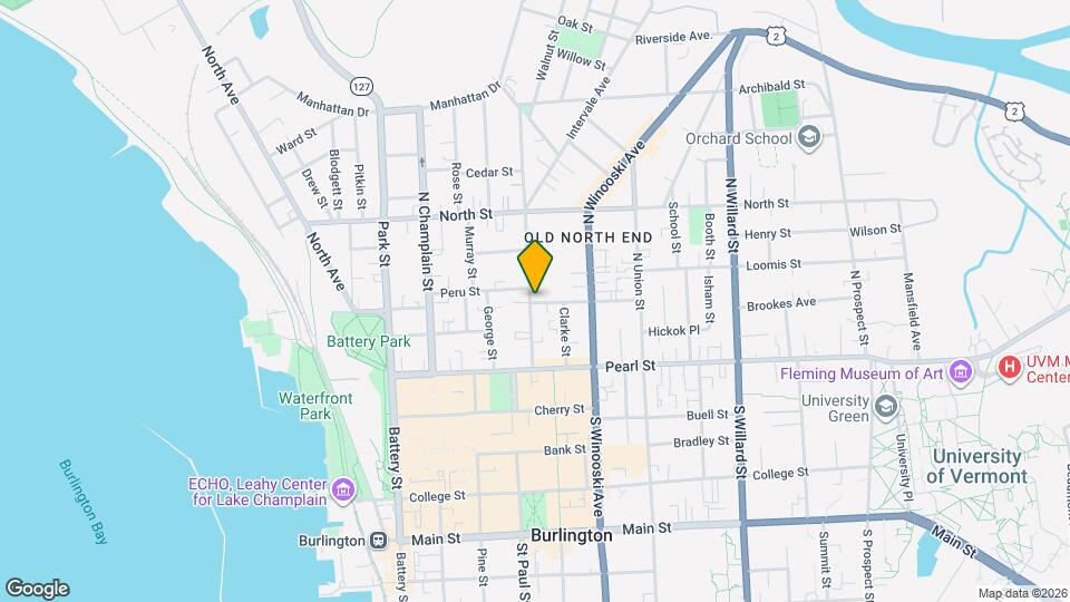 68 Elmwood Ave, Unit 2 Mapa y Detalles de la Ubicación