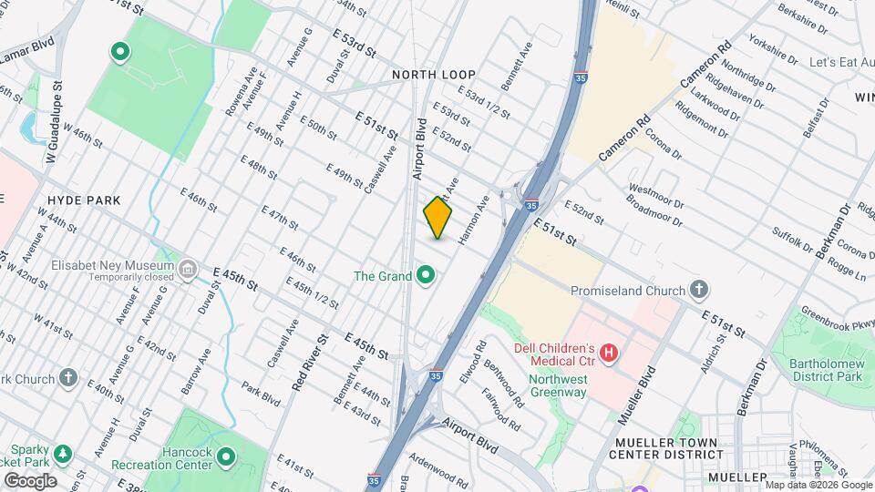 914 Gene Johnson St Map and Location Details