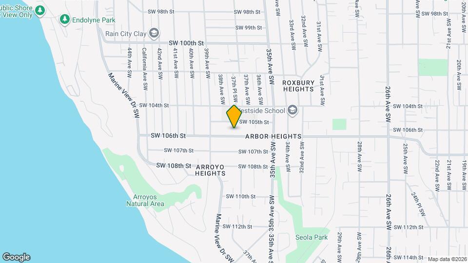 3704 SW 106th St Map and Location Details