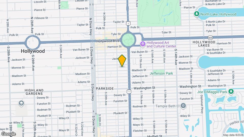1833 Madison St Map and Location Details