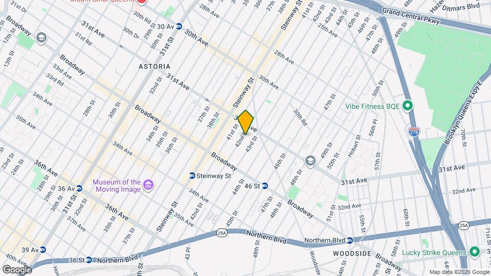 42 STREET, Unit 2F Map and Location Details