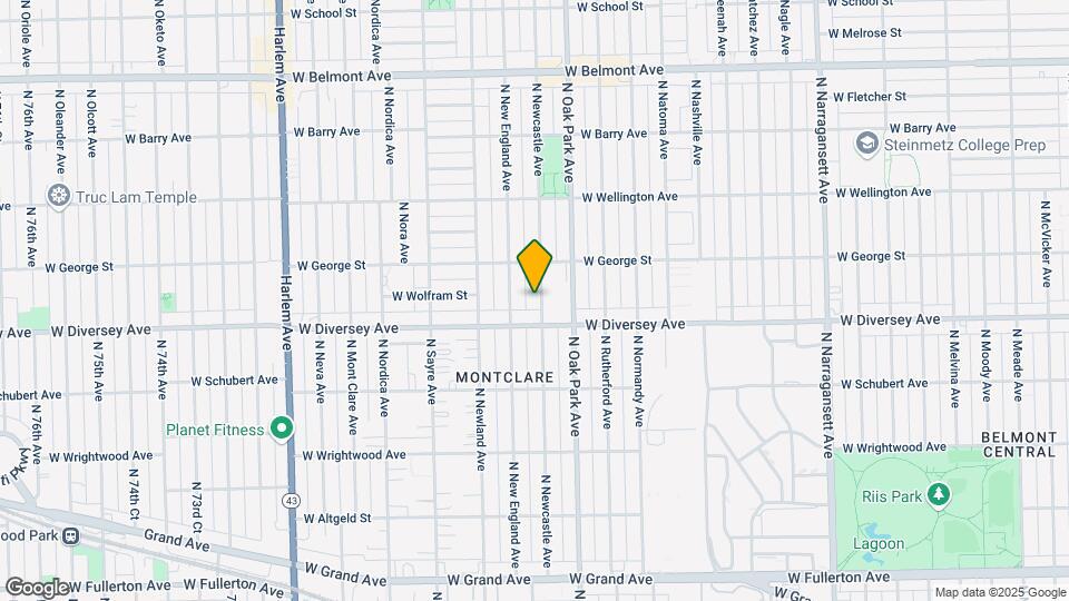 2826 N Newcastle Ave, Unit 2 Mapa y Detalles de la Ubicación