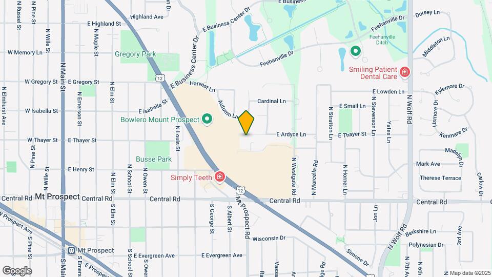 901 E Ardyce Ln Map and Location Details