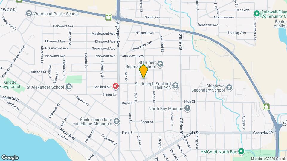 821 Douglas St Map and Location Details