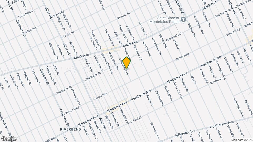 1348 Somerset Ave Mapa y Detalles de la Ubicación
