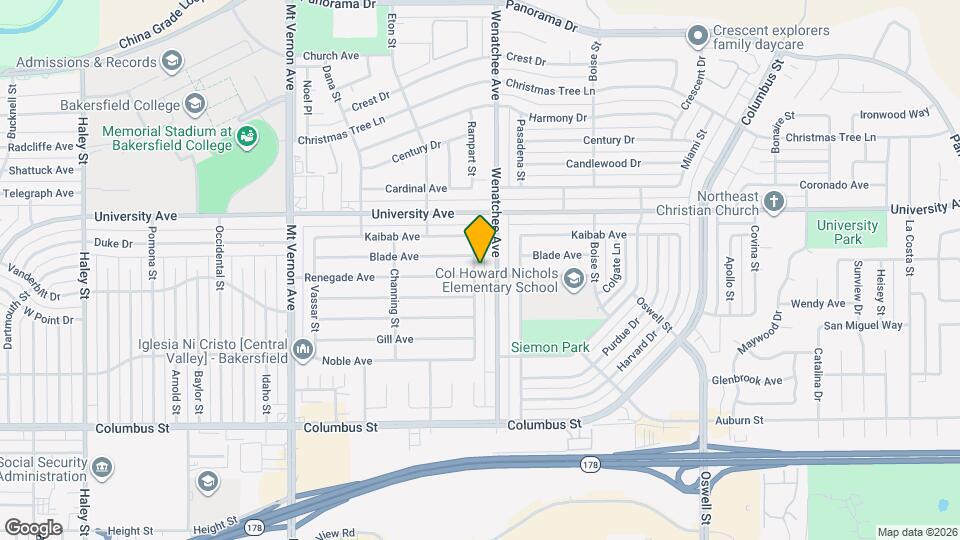 3301 Dwight St Mapa y Detalles de la Ubicación