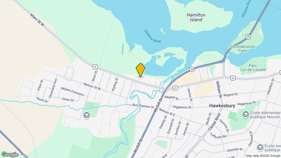 225 Main St W Map and Location Details