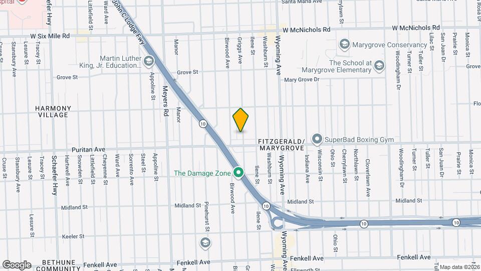 16141 Griggs St Map and Location Details