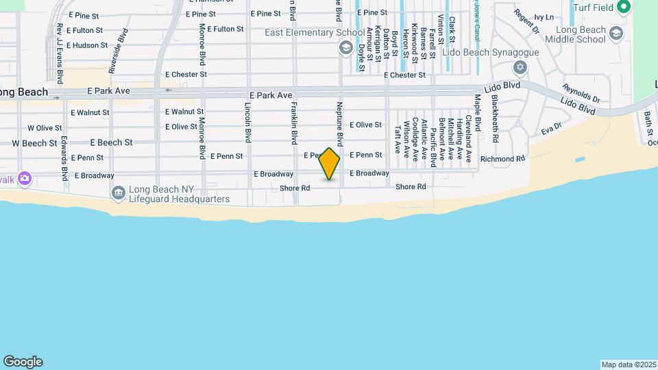 557 Shore Rd Map and Location Details