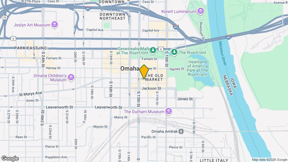 1211 Howard St Map and Location Details