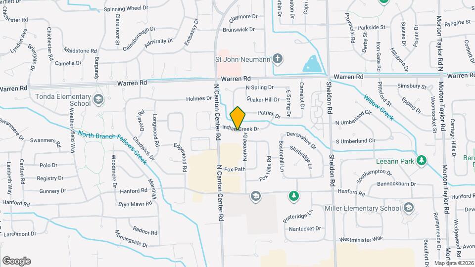 45299 Indian Creek Dr Map and Location Details
