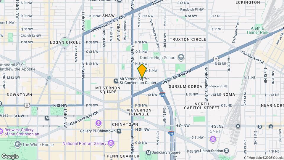 454 M St NW Mapa y Detalles de la Ubicación